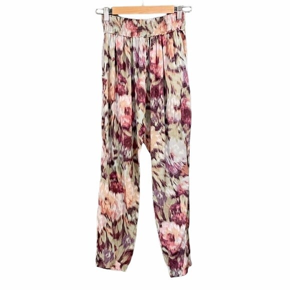 Urban Outfitters Out From Under Pastel Floral Lounge Joggers Women’s Size Small - Picture 2 of 11